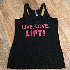 Next Level Tank, Size S. Worn once.
